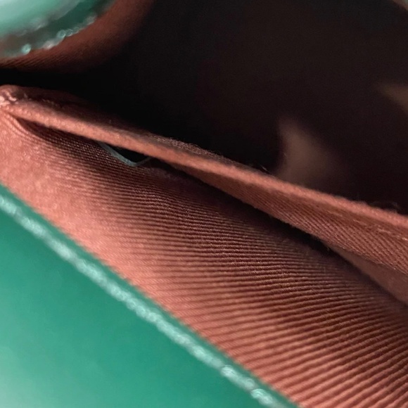 Authentic Pre-Owned CASABLANCA Women's Orange Gradient Embossed Mini Jeanne Bag - Picture 14 of 16